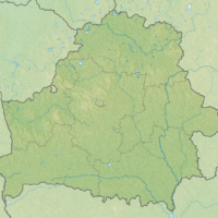 Biélorussie – topographique