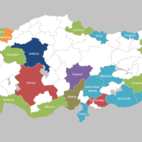 Turquie – municipalités métropolitaines