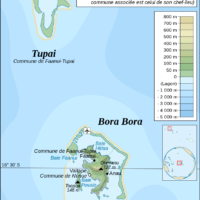 Bora Bora – topographique