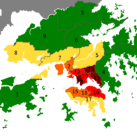 Hong Kong – densité (2011)