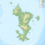Mayotte – topographique