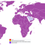 Monde – Droit de vote des femmes (2015)
