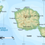 Tahiti et Moorea – topographique