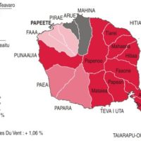 Tahiti et Moorea – croissance démographique (2007-2012)