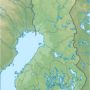 Finlande – topographique