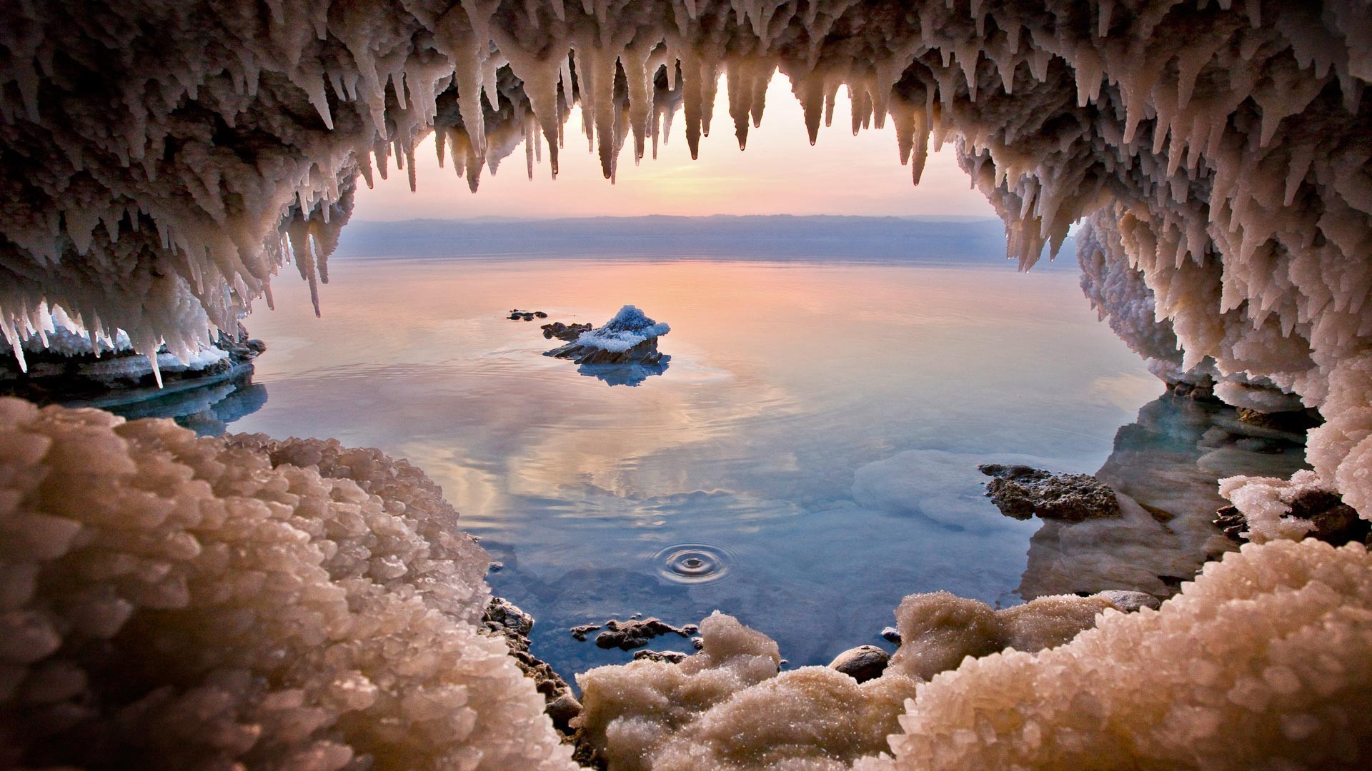 Grotte en mer Morte, Jordanie
