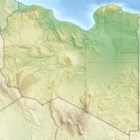 Libye – topographique