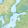 Mer Baltique – topographique
