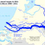Rhin – débit annuel moyen à l’embouchure