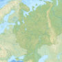 Russie européenne – topographique