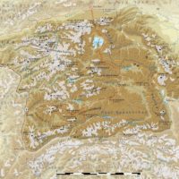 Tadjikistan – Pamir : topographique