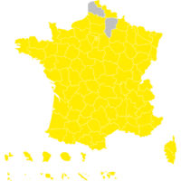 France – élections présidentielles 2017 : résultats 2e tour (départements)
