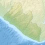 Libéria – topographique