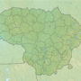 Lituanie – topographique