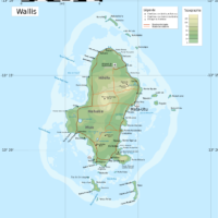 Wallis-et-Futuna – Wallis : topographique