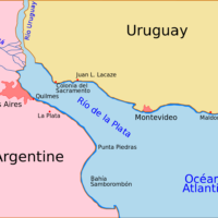 Rio de la Plata, entre l’Uruguay et l’Argentine