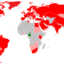 Monde – Bureau international des poids et mesures (États membres)