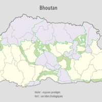 Bhoutan – espaces protégés