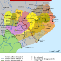 Espagne-France – Catalogne : Comtés catalans (8e-12e siècles)