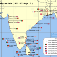 Inde – comptoirs européens (1501-1739)