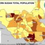 Soudan du Sud – densité (2008)