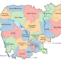 Cambodge – provinces