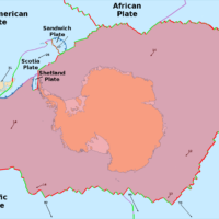 Plaque tectonique Antarctique
