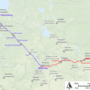 Russie – Train à grande vitesse Sapsan du RZD