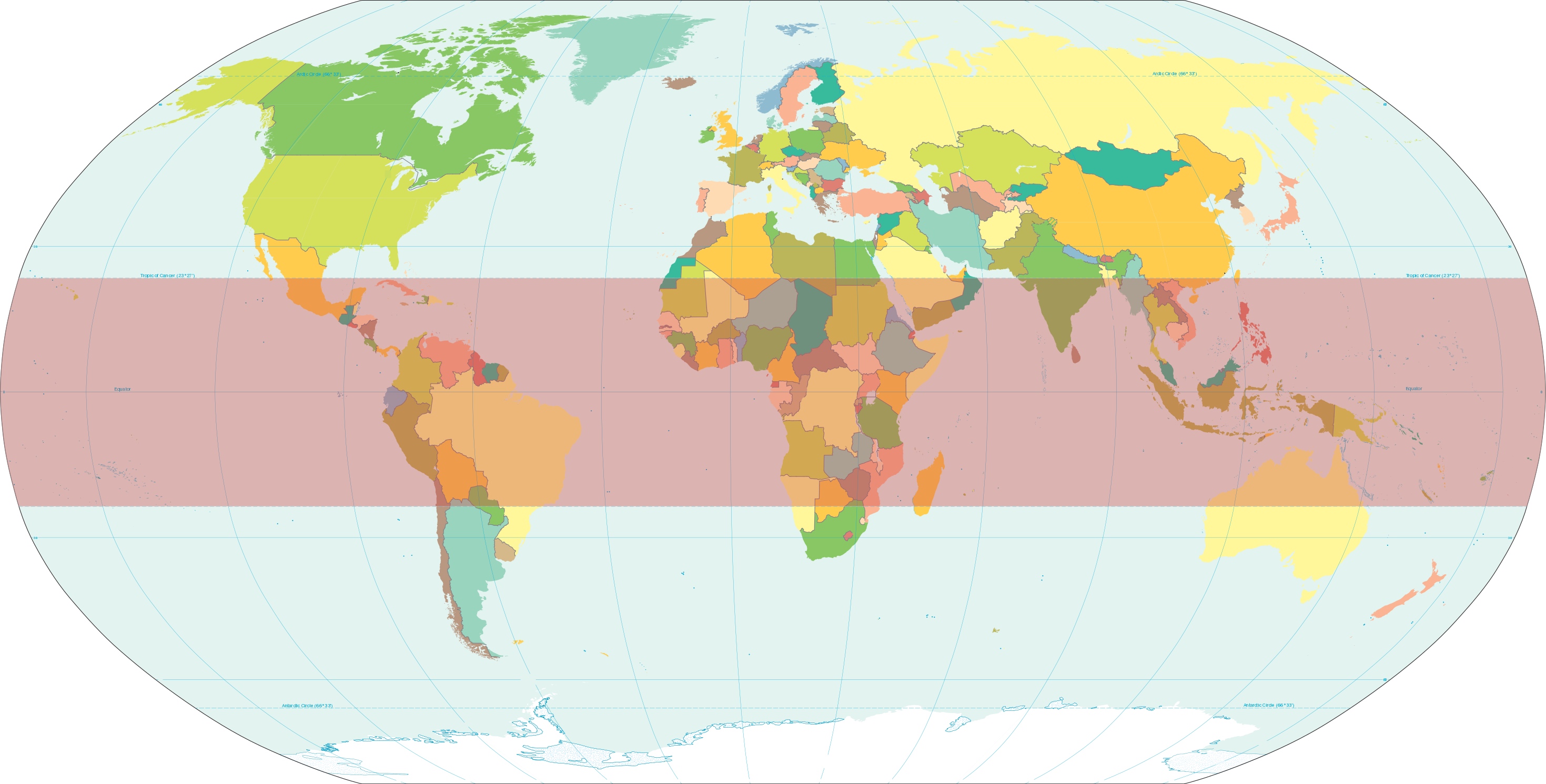 Monde Tropiques Carte Populationdatanet