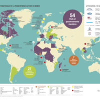 Monde – Francophonie : États membres (2018)