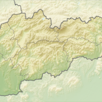 Slovaquie – topographique