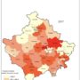 Kosovo – densité (2017)