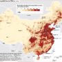Chine – densité (2000)