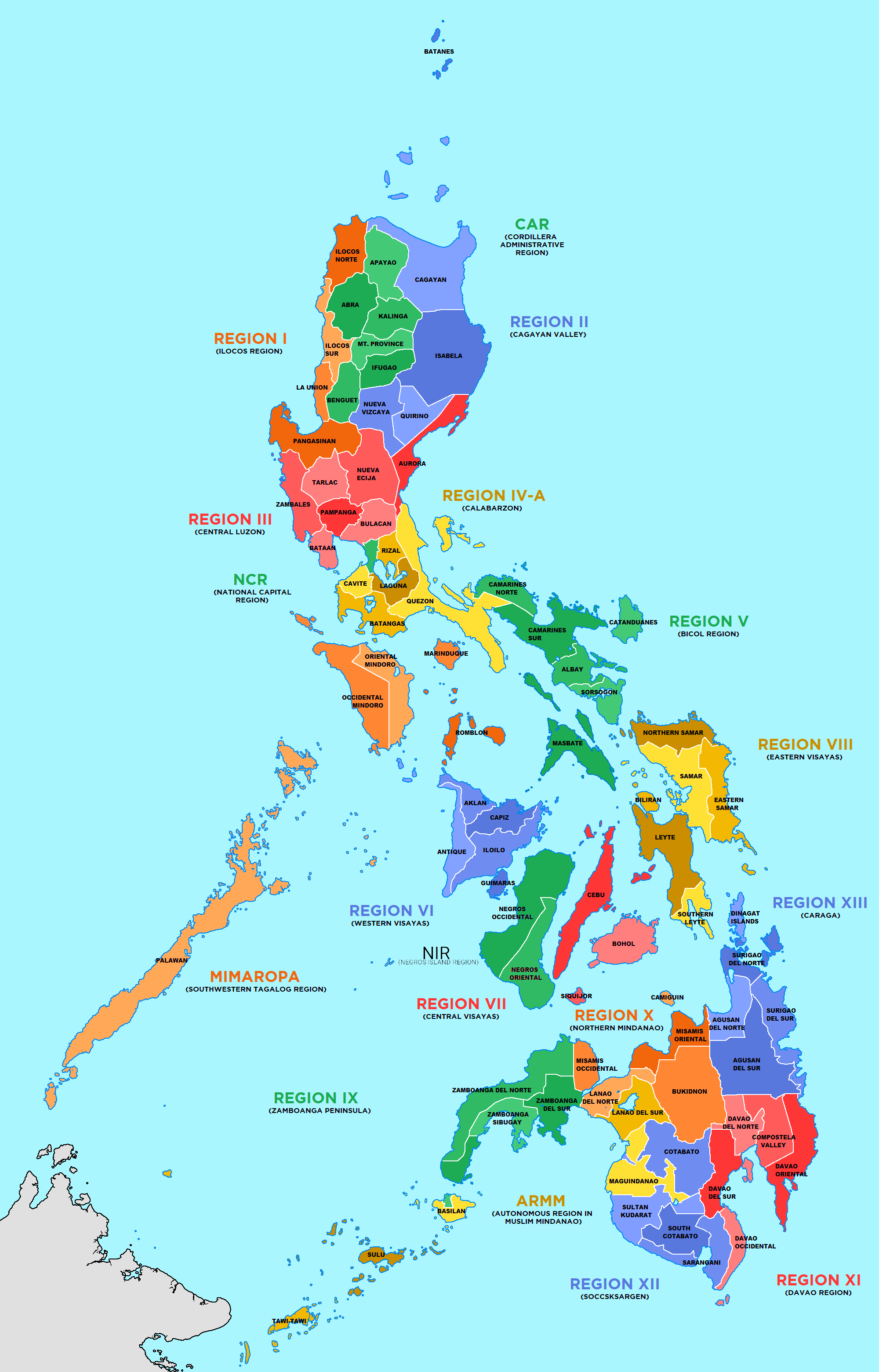 Philippine Cities And Provinces