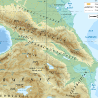 Caucase – topographique