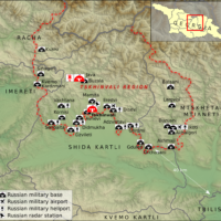 Ossétie du Sud-Alanie – bases militaires russes (2015)