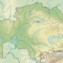 Kazakhstan – topographique