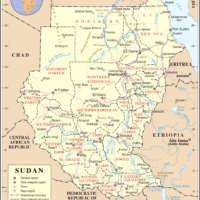 Soudan – Soudan du Sud : administrative