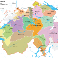 Suisse – République helvétique (1798-1799)