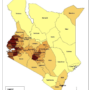 Kenya – densité (2019)