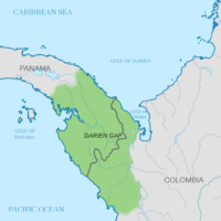 Panama-Colombie – Bouchon du Darién