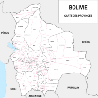 Bolivie – provinces