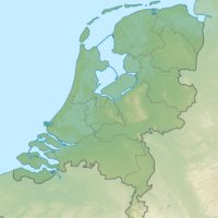 Pays-Bas – topographique