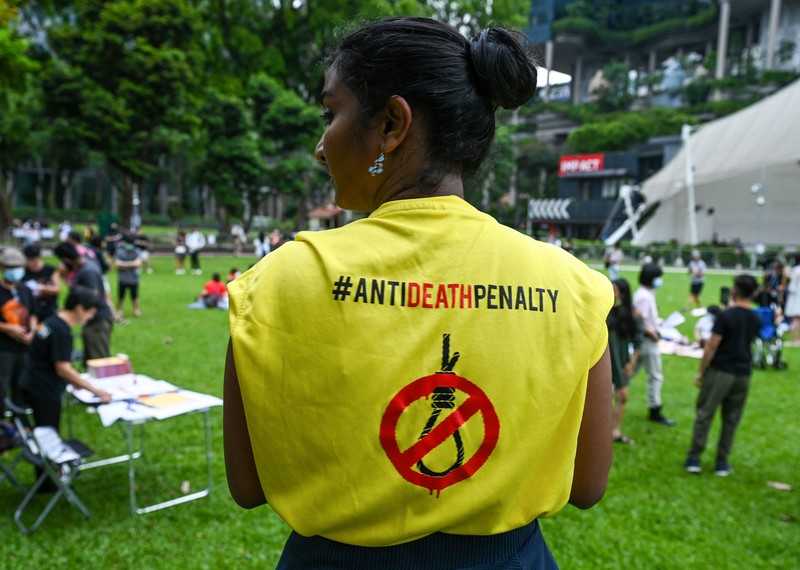 Militante anti peine de mort, Singapour, 2022