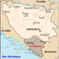 Bosnie-et-Herzégovine – régions géographiques historiques