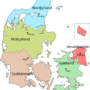 Danemark – régions