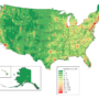 États-Unis – densité (2010)