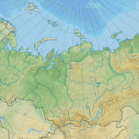 Russie – topographique