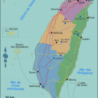 Taïwan – régions administratives