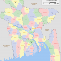 Bangladesh – administrative